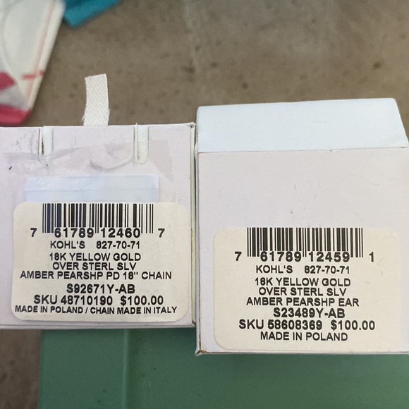 Amber jewelry set - Picture 2 of 2